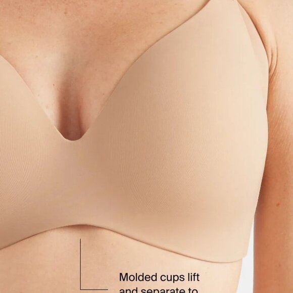 Knix WingWoman Contour Bra Beige/Tan Size 4-fits 32C,32D,34C,34D - Picture 8 of 8